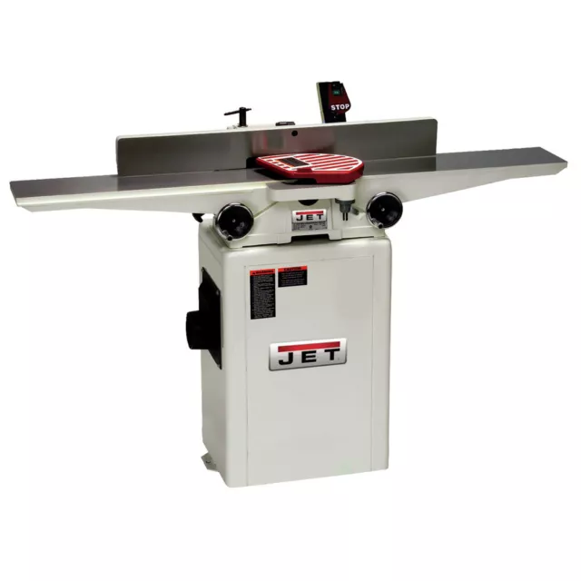 Jet 708457DXK 6 in. JJ-6CSDX Deluxe Long Bed Jointer with QS Knives New