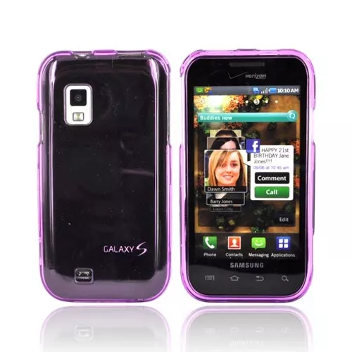 OEM Verizon Samsung i500 Fascinate (Galaxy S) Snap On Case - Purple (Bulk