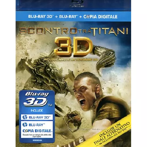 Scontro Tra Titani (3D) (2 Blu-Ray)  [Blu-Ray Usato]
