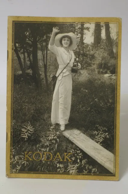 F66544~ CATÁLOGO DE PRODUCTOS EASTMAN KODAK - 1914 muy limpio más de 60 páginas