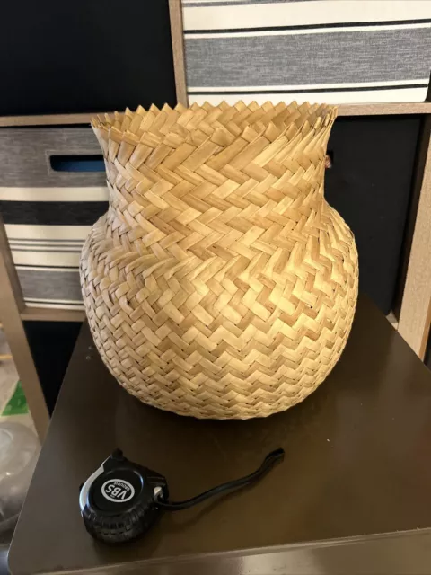 Hand Woven Doubleweave Large Basket