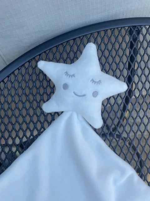 Matalan Star white Comforter soft toy blanket blankie soother new no tag