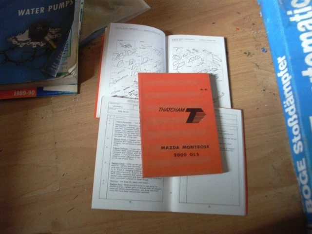 Manuale di riparazione carrozzeria Thatcham Mazda Montrose