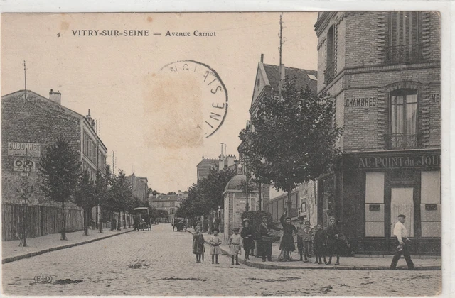 CPA - 94 - VITRY-SUR-SEINE - Avenue Carnot