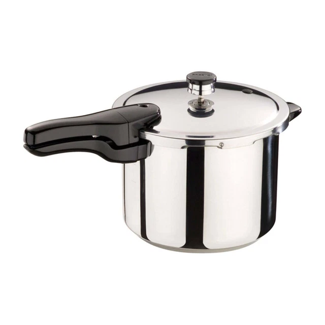 6-quart Stainless Steel Pressure Cooker