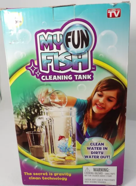 New "MY FUN" for All Ages Self Cleaning Fish Tank