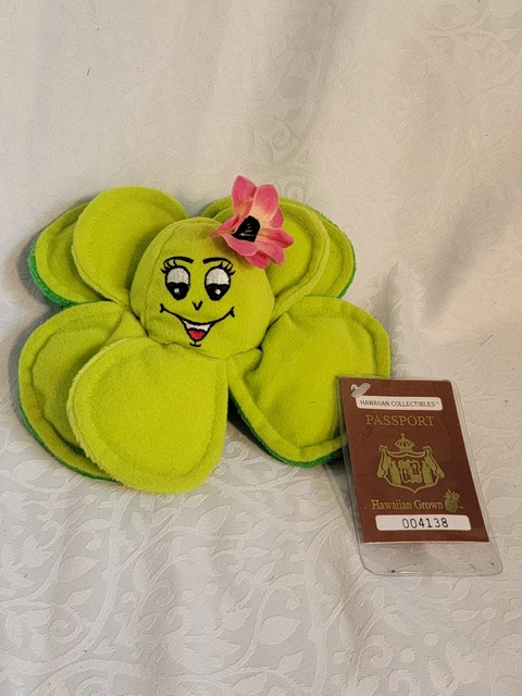 Hawaiian collectibles plush Delicately Ruffled Lettuce Lekuke 'Alu. 1999. Rare.