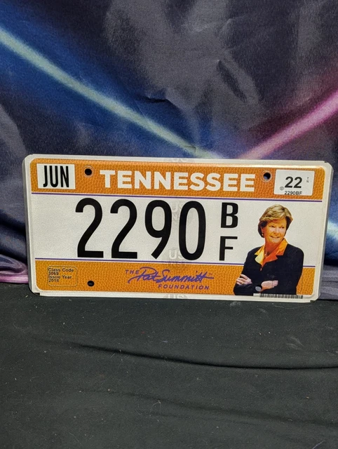 US Tennessee, License Plates, Automobilia, Transportation