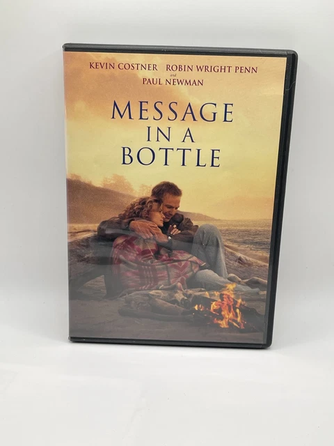 Message in a Bottle (1999) - DVD, Kevin Costner, Paul Newman, PG-13, Warner Bros