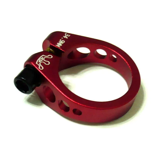 gobike88 RELIC Seatpost Clamp, 34.9mm, 22g, Red, K45