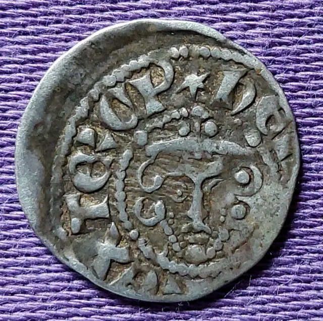 Henry III Hammered Voided Long Cross Penny - Class 2a - Nicole London
