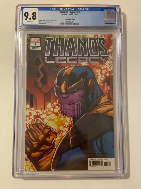 Thanos Legacy #1 Nm/Mt 9.8 Cgc Ron Lim Variant
