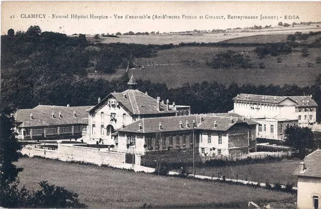 58 Clamecy - Nouvel Hopital Hospice - Vue d'Ensemble