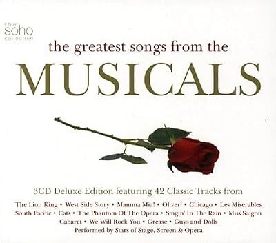 THE GREATEST SONGS From The Musicals, Various Artists, Used; Very Good ...
