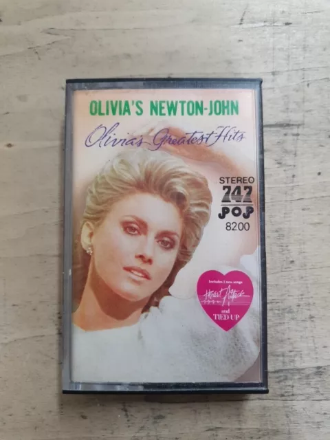 Vintage Olivia Newton John "greatest hits" cassette Tape Album