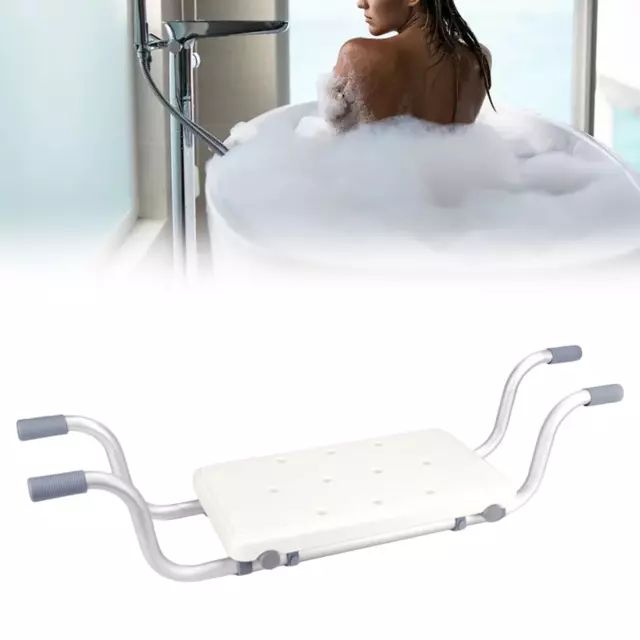 Bath Bench Shower Bench Bathtub Stool Adjustable up to 300lbs for Disabled