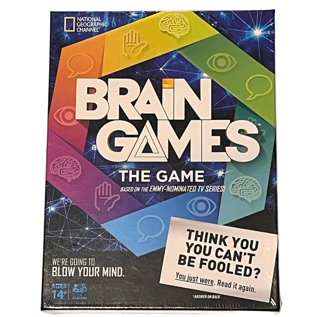 NATIONAL GEOGRAPHIC CHANNEL Brain Games The Game Complete Board Game