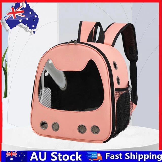 Pet Carrier Backpack Breathable Cat Dog Backpack Portable Pet Carrying Front Bag