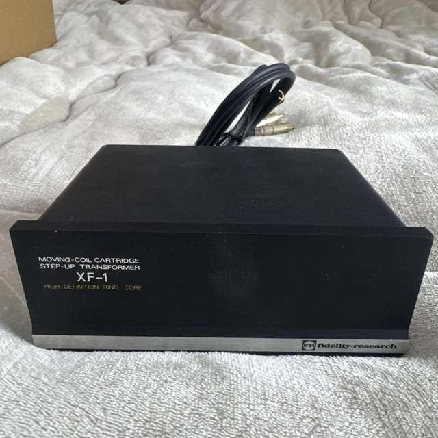 ごま fidelity research XF-1 FR Fidelity research XF-1 Step-up Transformer MC Cartridge