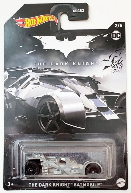 Hot Wheels Silver Series The Dark Knight Batmobile Die-Cast Car main image 1