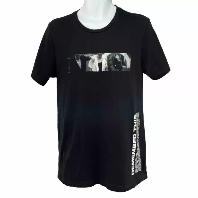 Jonas Brothers 2021 Concert Tour T Shirt/ Adult (M) SLIM Black 100% Cotton