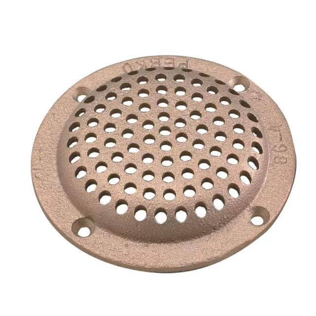 Perko 0086006Plb 6" Round Bronze Strainer Made In The Usa