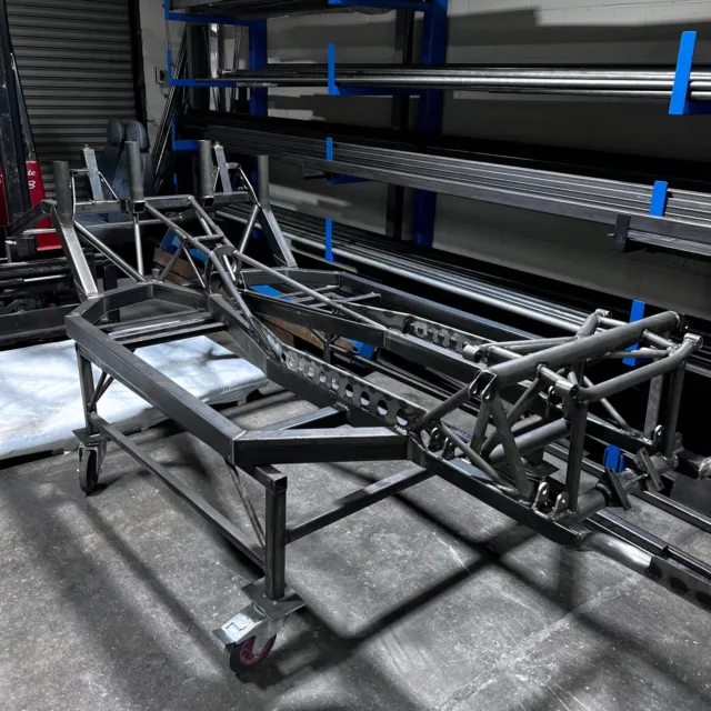 XCS Designs AC Cobra Replica Square Tube Chassis (Bare Metal)