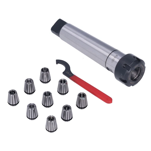 LATHE COLLETS EXTENSION Rod Collet Chuck With Wrench For Clamping $154. ...