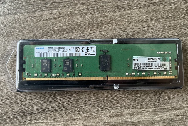 SAMSUNG 8GB 1RX8 PC4-2666V-RD1-12 ECC REG Server Memory