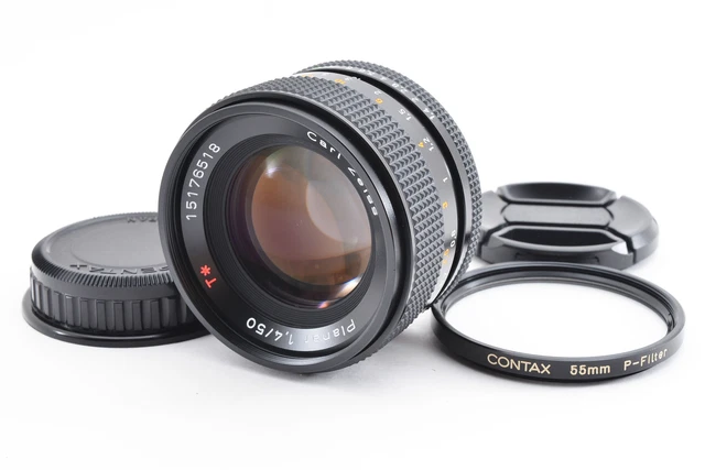 Selten Final Late [Beste Mint] Contax Carl Zeiss Planaren T 50mm F/1.4 Mmj