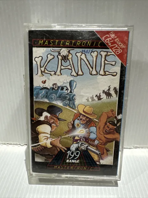 Commodore 64 Kane Game Tape Mastertronics C64 Cassette 199 Range