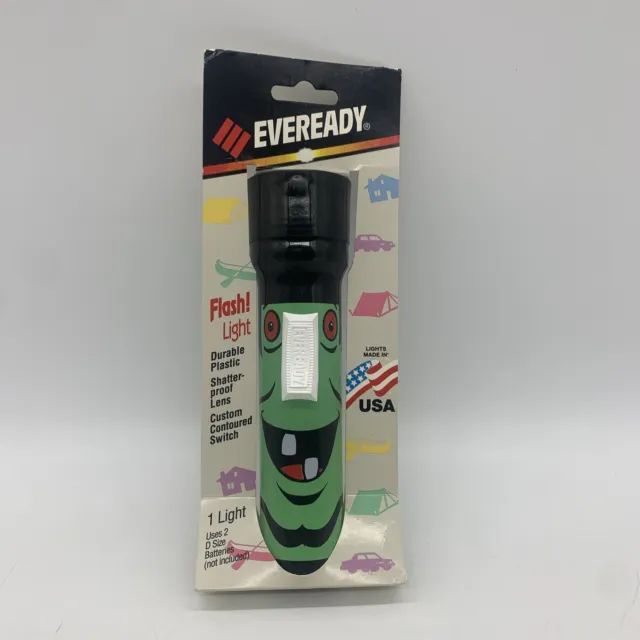 Vintage Ever Ready Frankenstein Flashlight 1995 New!