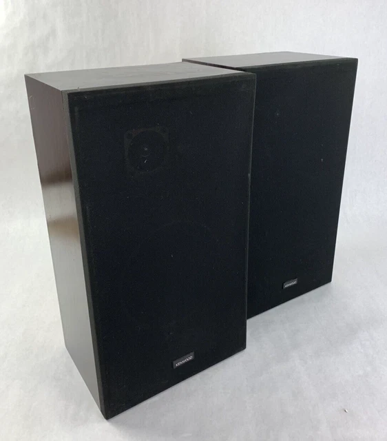 VINTAGE KENWOOD JL440W Speaker Set Floor Standing System Stereo Home