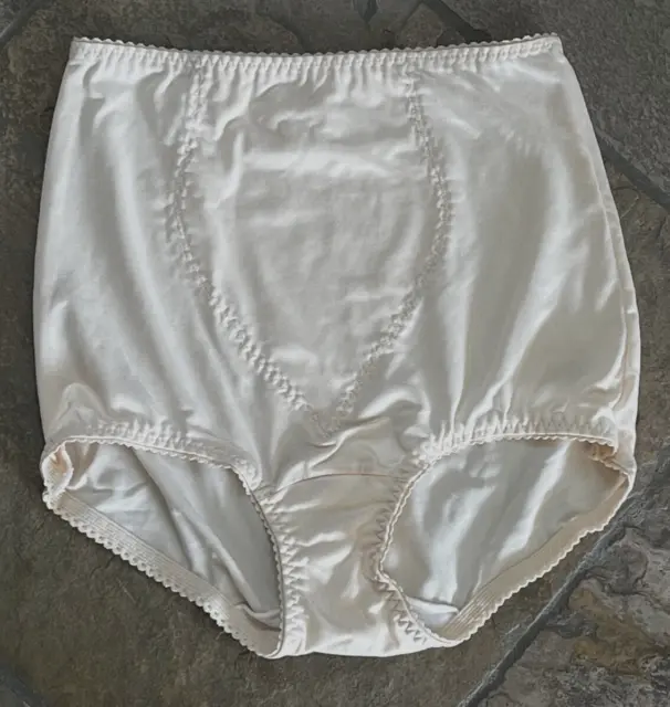 124 SOFT SKINS JCPenney 7/L Ivory Light Control Brief Panty #3013 ...