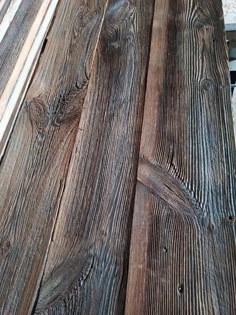 Reclaimed Wood Planks Cladding Exterior Interior Old Barn Wood Rustic 40 Sqm