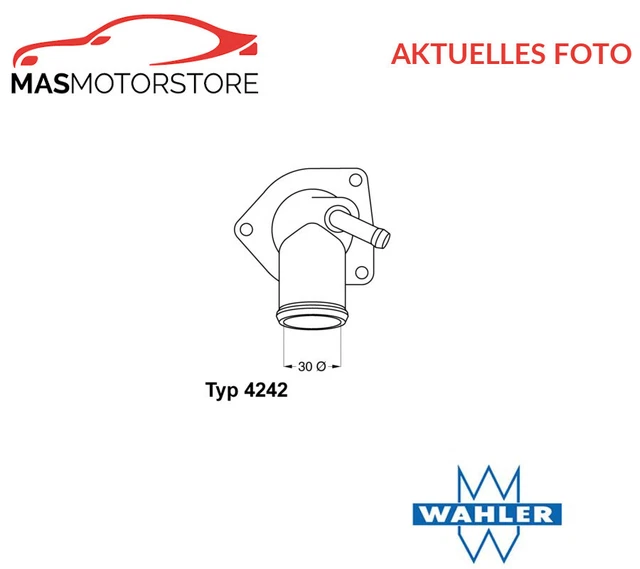 Kühlflüssigkeit Kühler Thermostat Wahler 424292D P Neu Oe Qualität