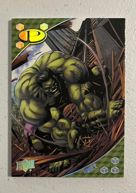 2017 Upper Deck Marvel Premier #073/125 Hulk #47 Parallel Silver Foil Base Card