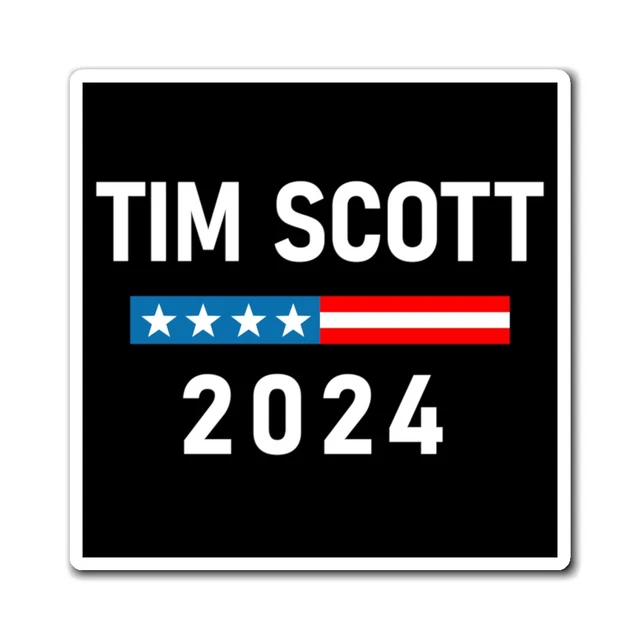 TIM SCOTT 2024 Scott 2024 for President Car Bumper