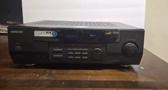 Kenwood VR-405 Receiver AV Amplifier Dolby Digital Surround No Remote