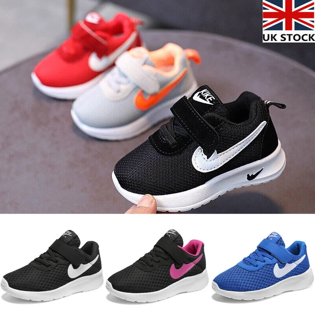 Boys Girls Toddler Sneakers Running Trainers Kids Comfy Casual Sports Shoes Size