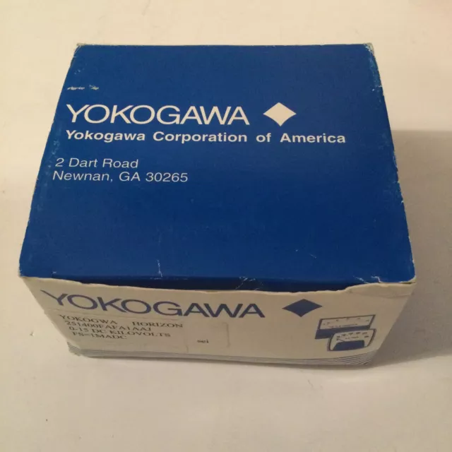 YOKOGAWA 251 400 FAFA 1/ 251400FAFA1AAJ panel meter 0-15 kv NEW in box