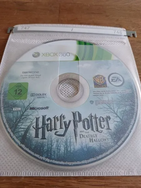 Harry Potter und die Heiligtümer des Todes - Teil 1 XBOX 360 In Ersatzhülle