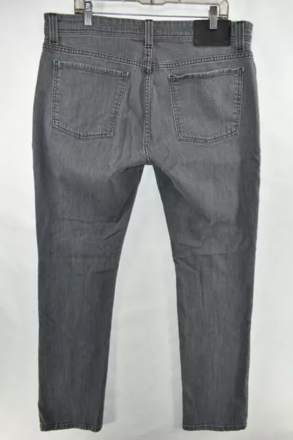 Fidelity Denim Jimmy Slim Straight Jeans Mens Size 38 Gray Meas. 38x33.5