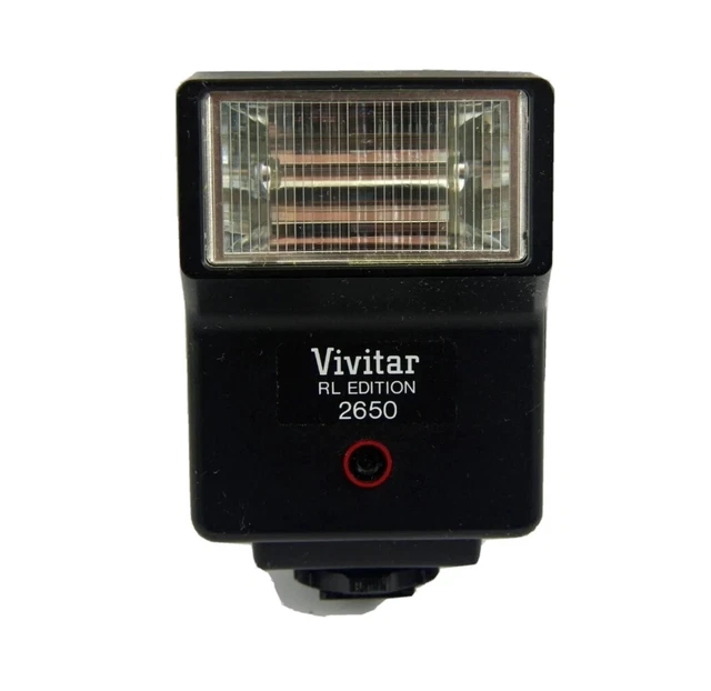 Vivitar 2650 RL Edition Dedicated Flash with Original Box and User's Manual