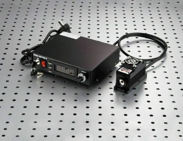 410nm 30mW Single-Mode Blue Laser Dot Module +TTL/Analog +TEC +Adjustable Power 2