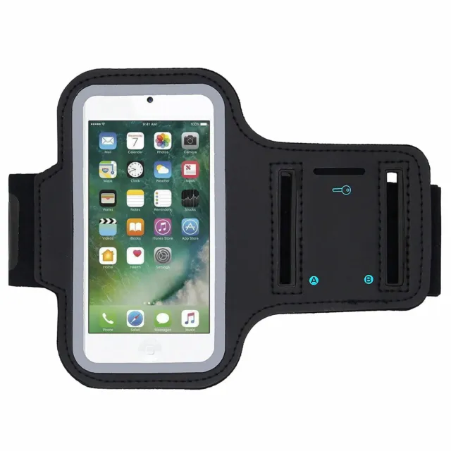 RUNNING ARMBAND SPORTS GYM WORKOUT CASE COVER BAND ARM STRAP for CELL PHONES