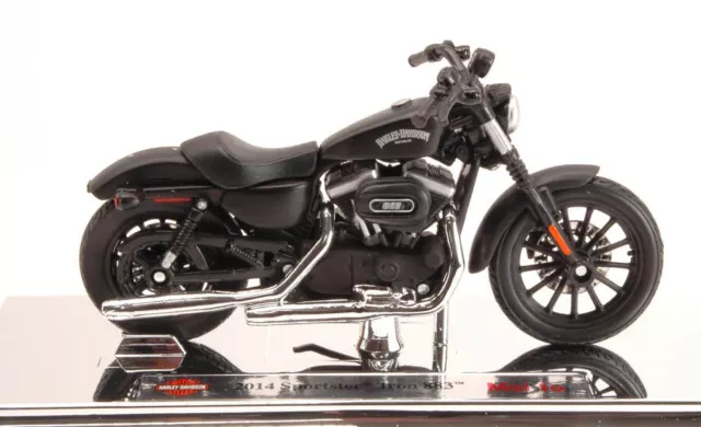 Miniature Moto auto 1:18 Maisto Harley Davidson 2014 Sportster Iron 883 Mode De