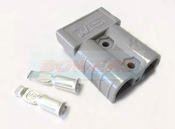 Grey Anderson Plug Sb175 Housing Contacts High Current Connector