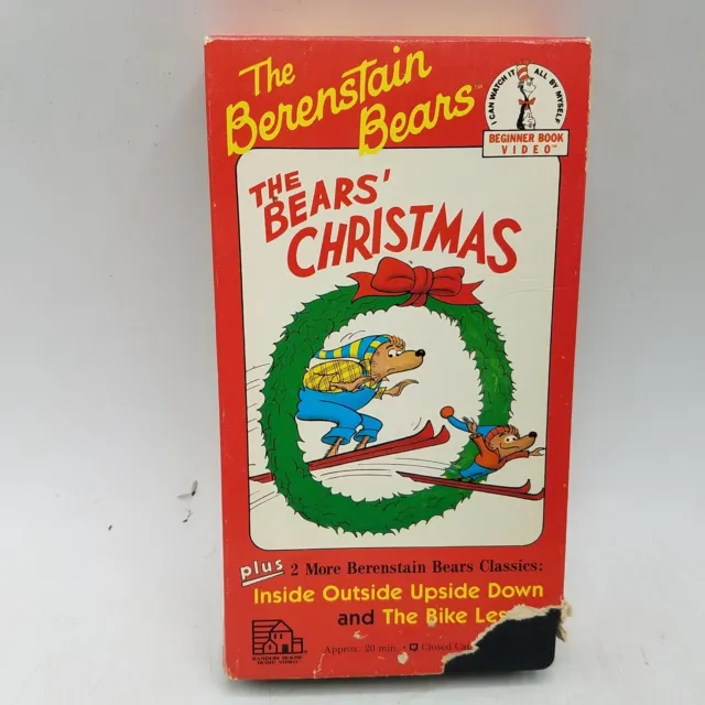 BERENSTAIN BEARS: THE Bears Christmas (VHS, 1990) $7.99 - PicClick