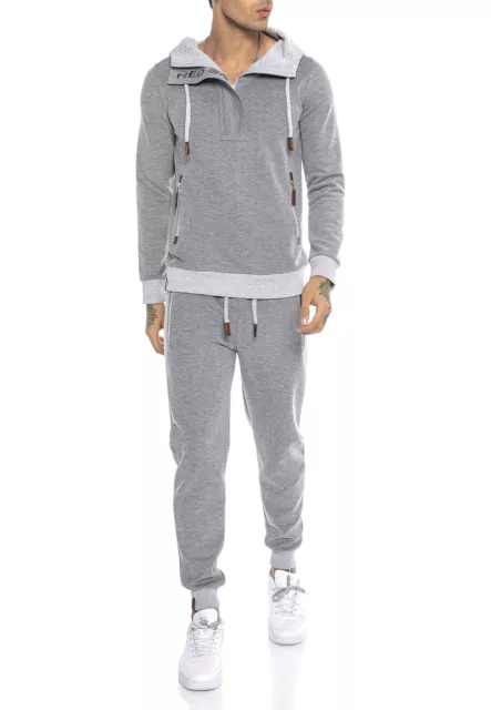 Redbridge Uomo Tuta da Jogging Sportivo Suit Set Pullover Pantaloni Royal Secret